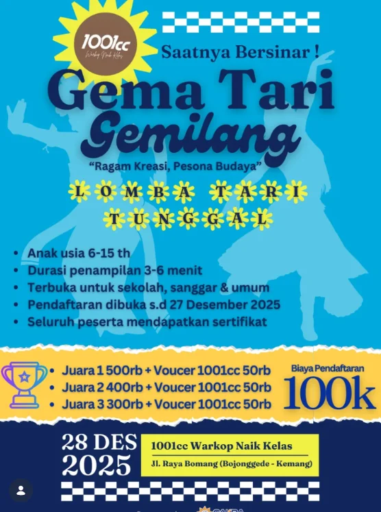 Lomba Tari Tunggal Gema Tari Gemilang
