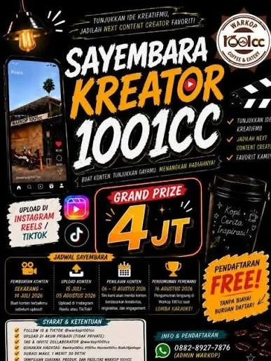 Sayembara Kreator 1001CC
